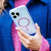 FlexQuartz - Apple iPhone 15 Pro Case MagSafe® Compatible - Pink