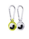EvoPop - Apple AirTag Case Bundle (x2) - Cyber Lime and Clear