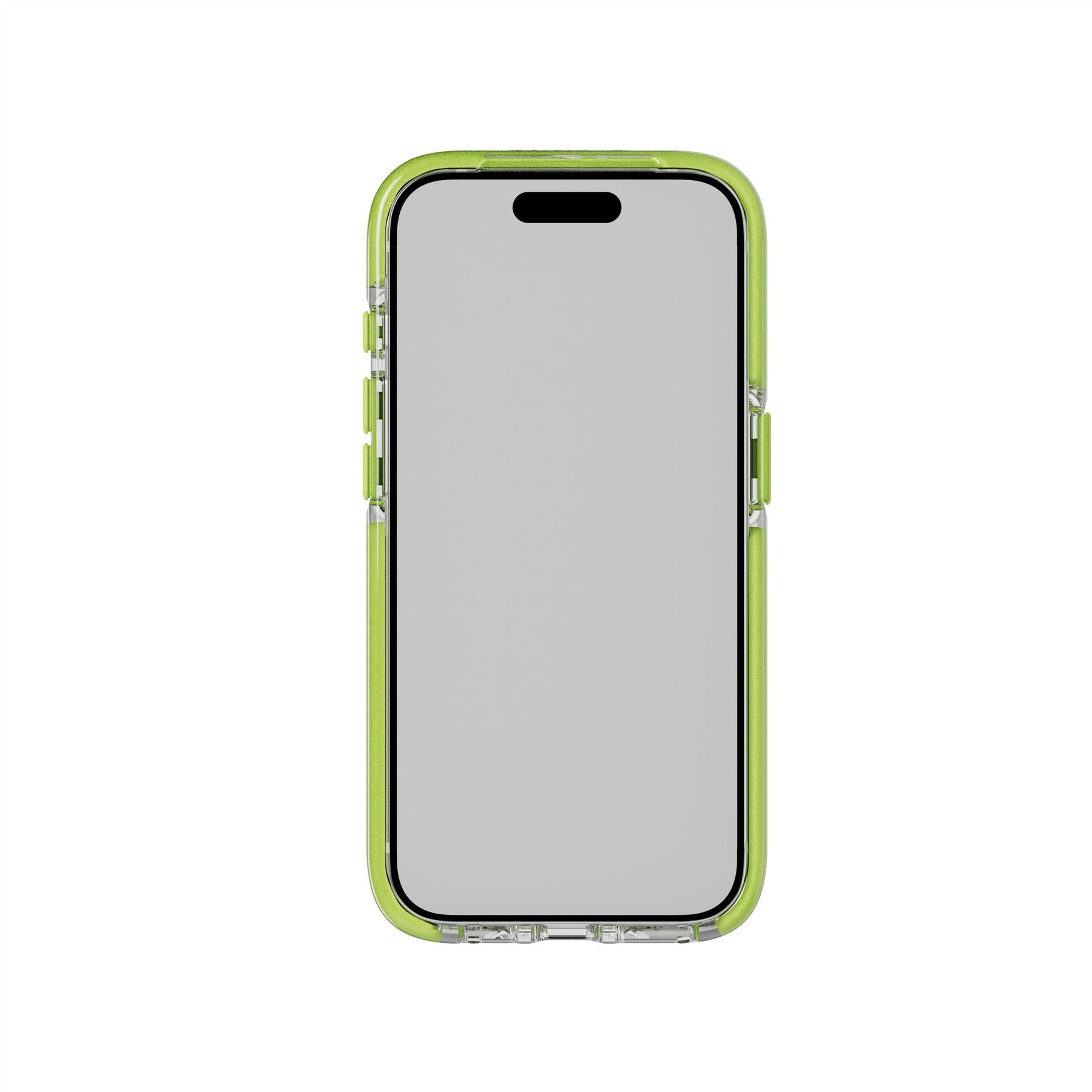 Evo Crystal Kick - Apple iPhone 15 Pro Case MagSafe® Compatible - Lime