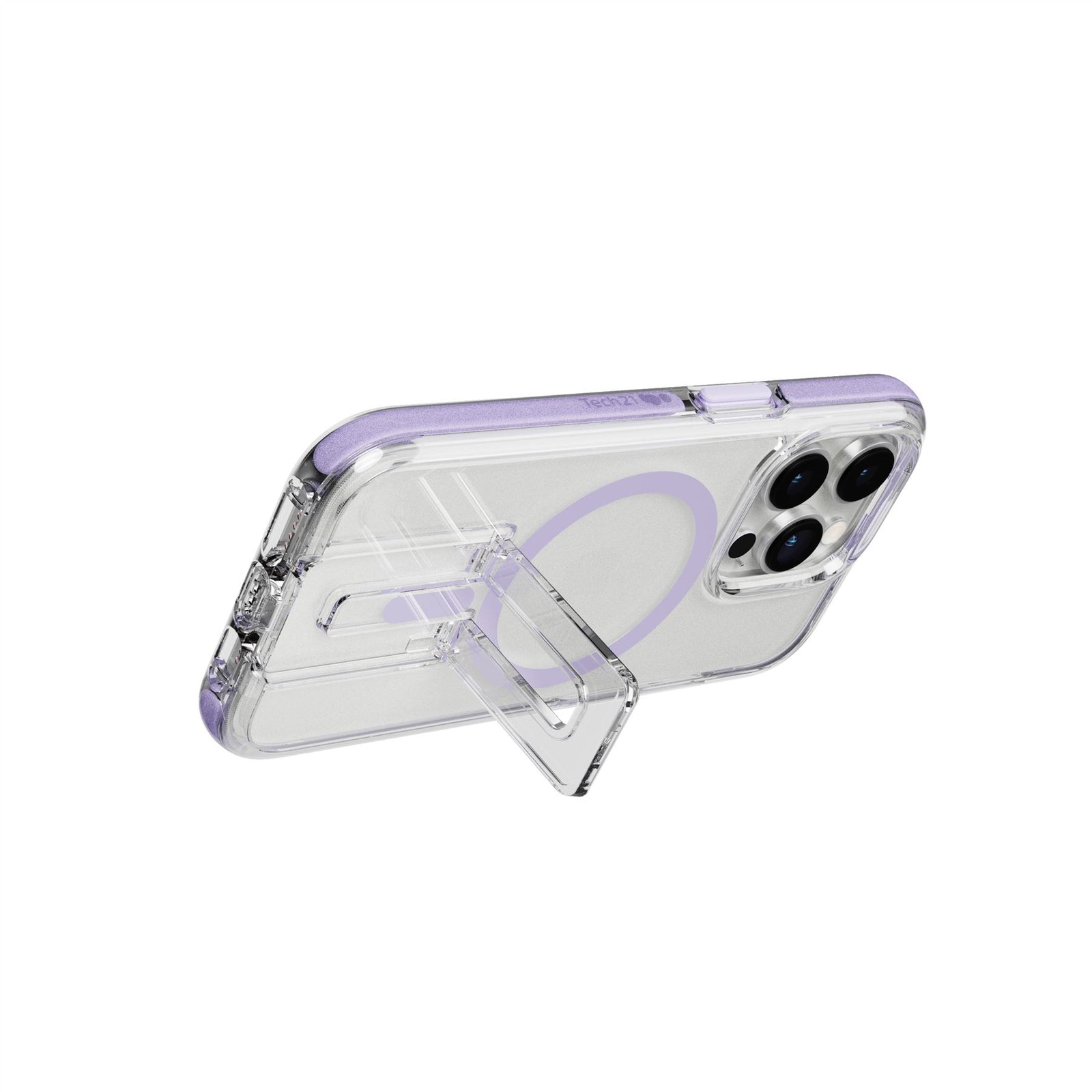 Evo Crystal Kick - Apple iPhone 14 Pro Case MagSafe® Compatible - Lilac