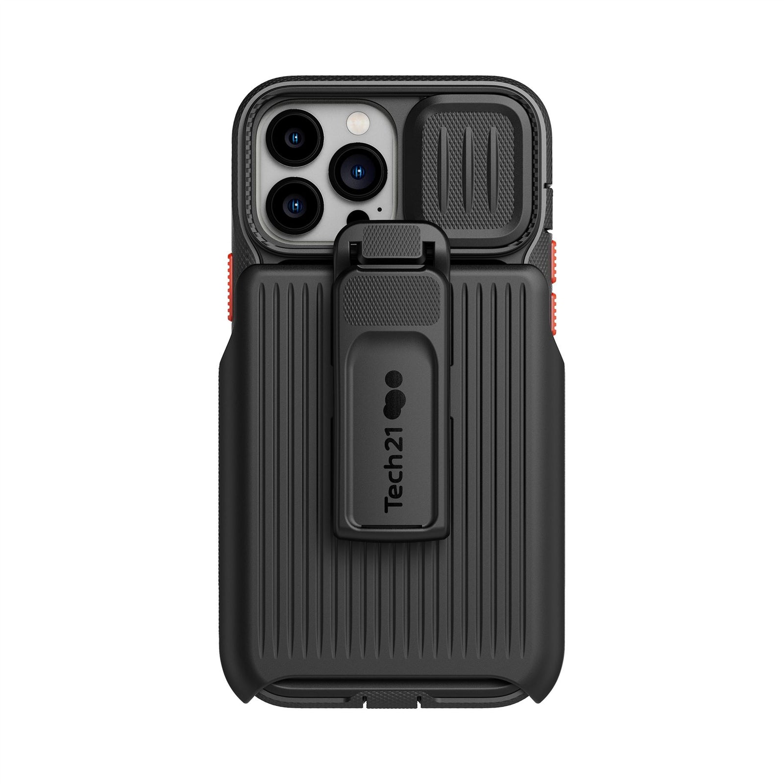 Evo Max - Apple iPhone 13 Pro Max Case with Holster - Off Black