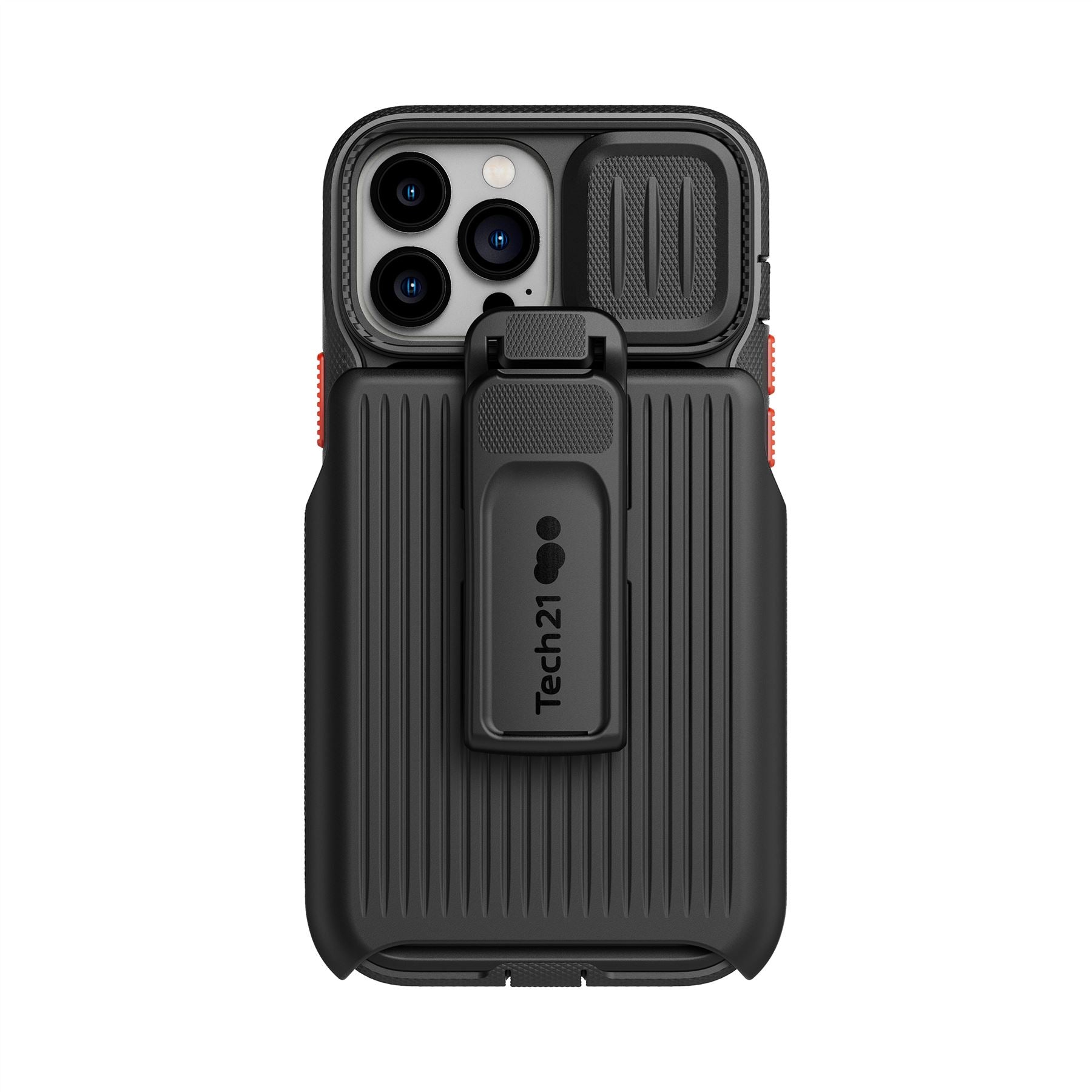 Evo Max - Apple iPhone 13 Pro Max Case with Holster - Off Black