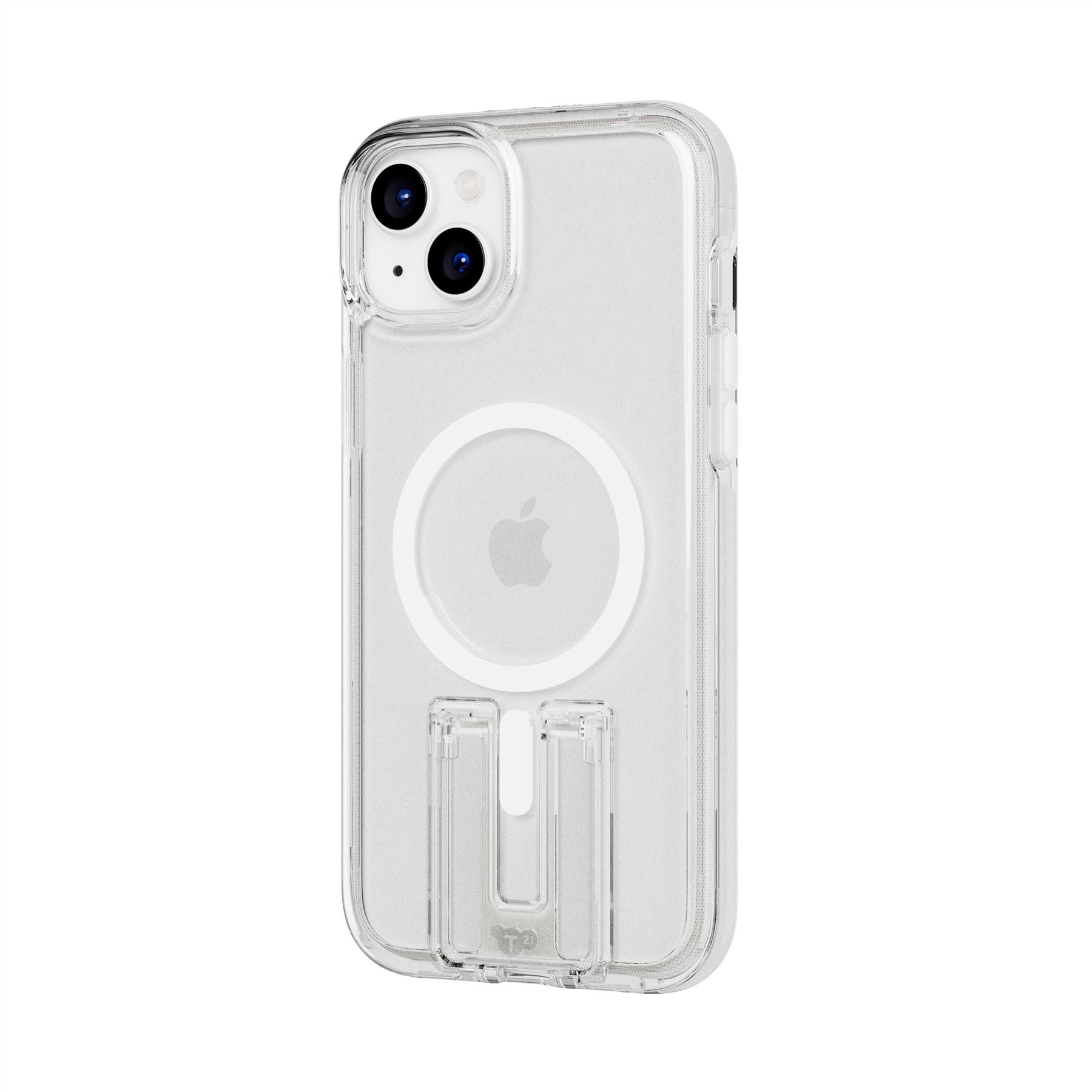 Evo Crystal Kick - Apple iPhone 15 Plus Case MagSafe® Compatible - White