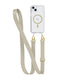 FlexQuartz - Apple iPhone 15 Plus Case MagSafe® Compatible with Cross-Body - Gold