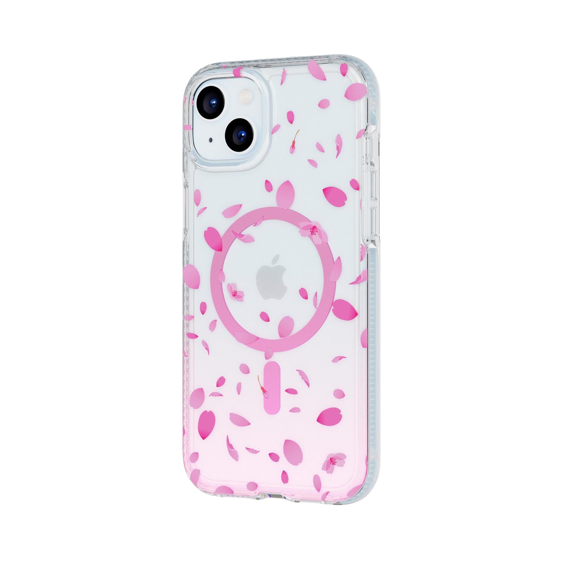 FlexQuartz Apple iPhone 15 plus Case MagSafe® Compatible - Cherry Blossom