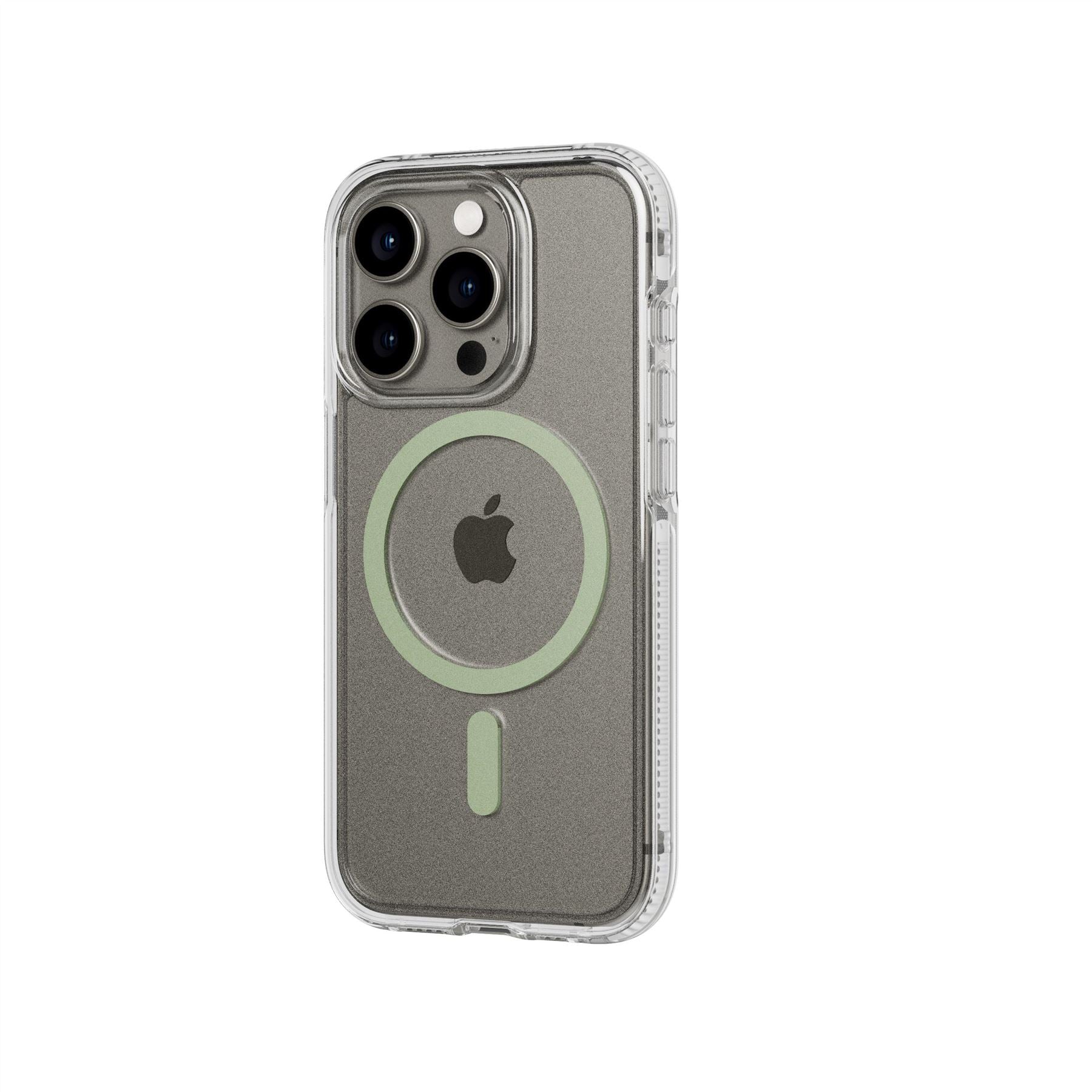 FlexQuartz - Apple iPhone 15 Pro Case MagSafe® Compatible - Green