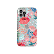 Evo Art  - Apple iPhone 12/12 Pro Case - Coral Red