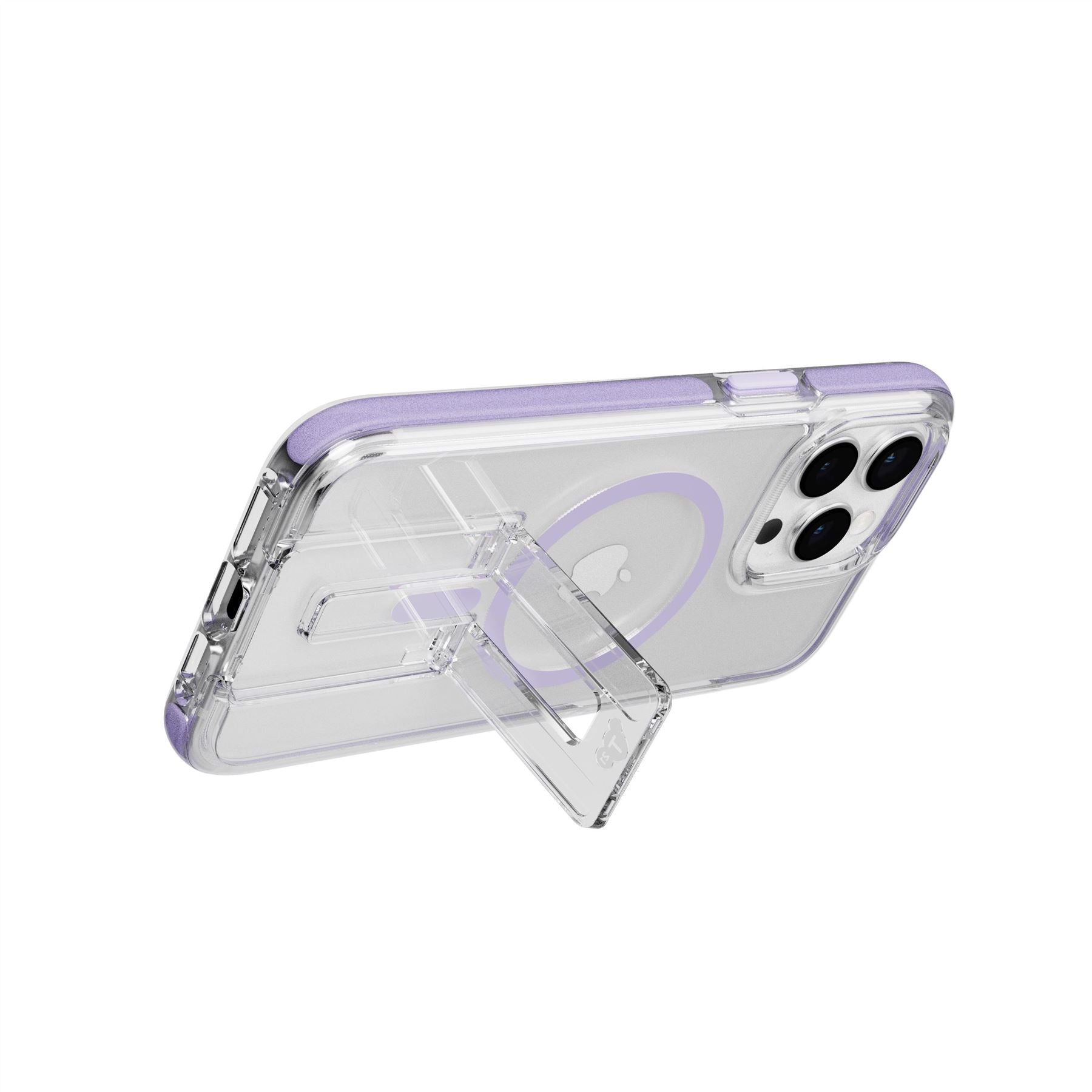 Evo Crystal Kick - Apple iPhone 15 Pro Max Case MagSafe® Compatible - Lilac
