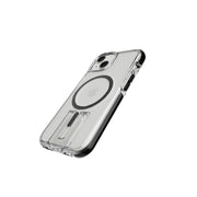 Evo Crystal Kick - Apple iPhone 14 Case MagSafe® Compatible - Clear Black