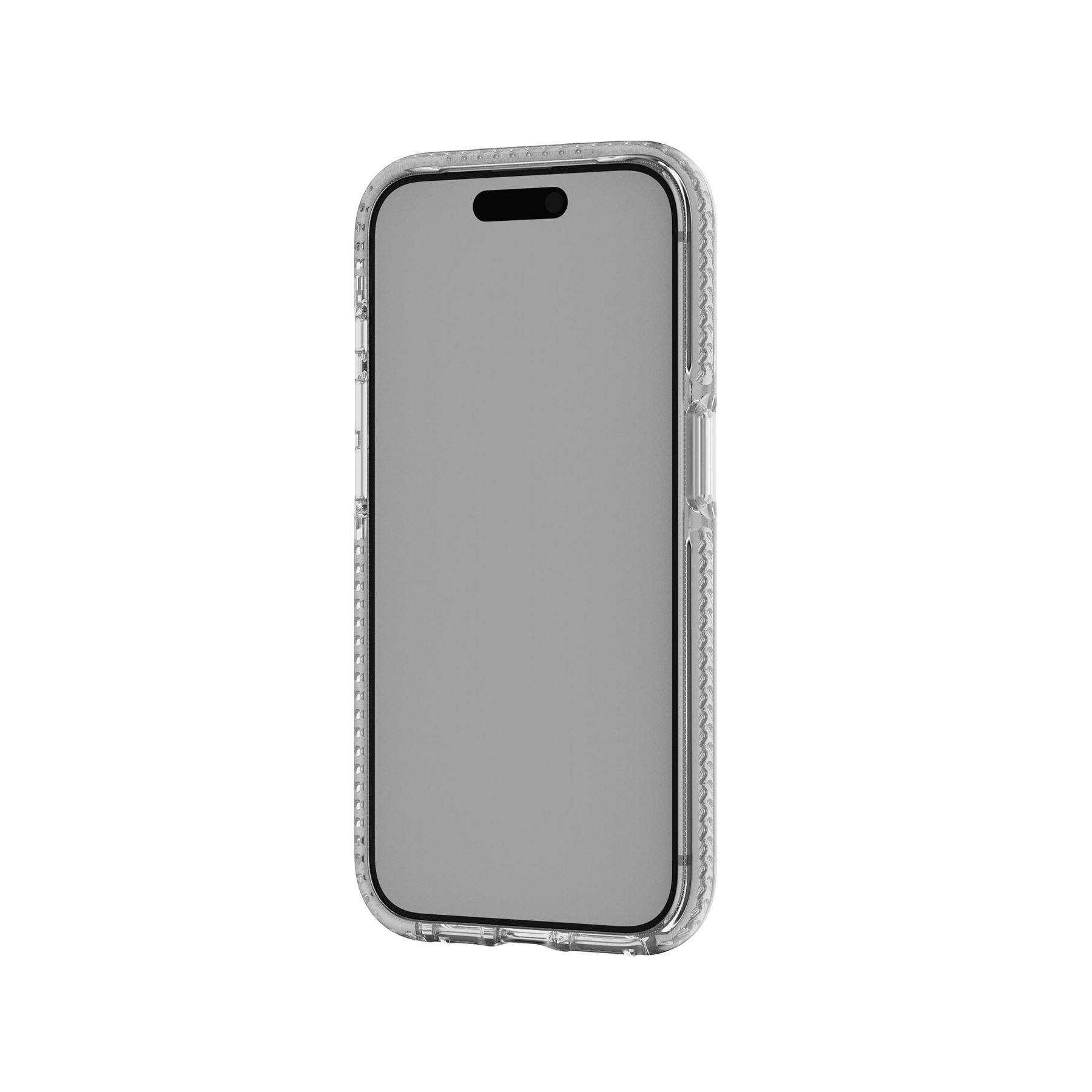 Evo Crystal - Apple iPhone 15 Pro Case MagSafe® Compatible - White Titanium
